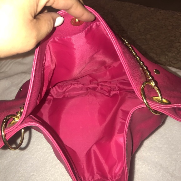 Fuchsia Purse/Tote Bag - Picture 3 of 4